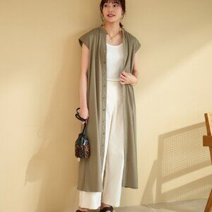 IENA French Sleeve Shirt Dress